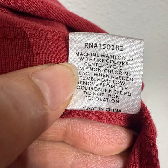 Grayson Threads Red Harvard University Cropped Tank Top Sz M - Picture 7 of 12